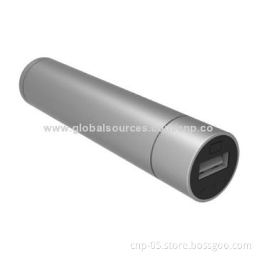 2,800mAh Power Bank with LED Power Indicator, Single Port for Both Output and Input